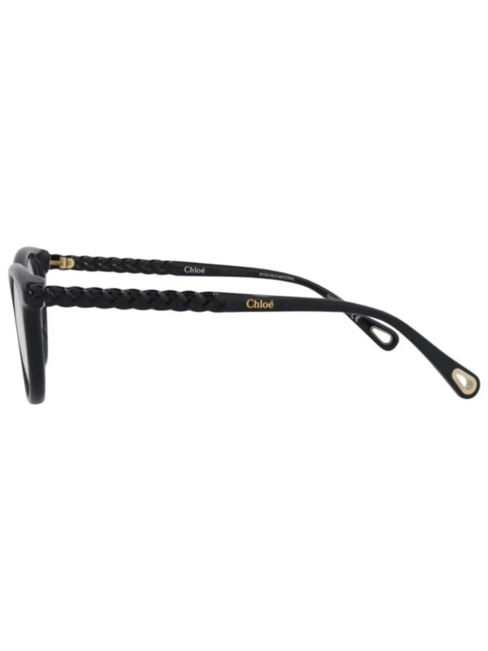 New Chloé Womens Cat Eye Blue Blue Transparent Fashion Designer Eyeglasses